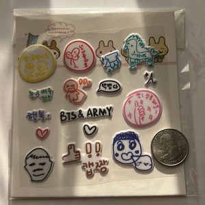 BTS 3D STICKERS